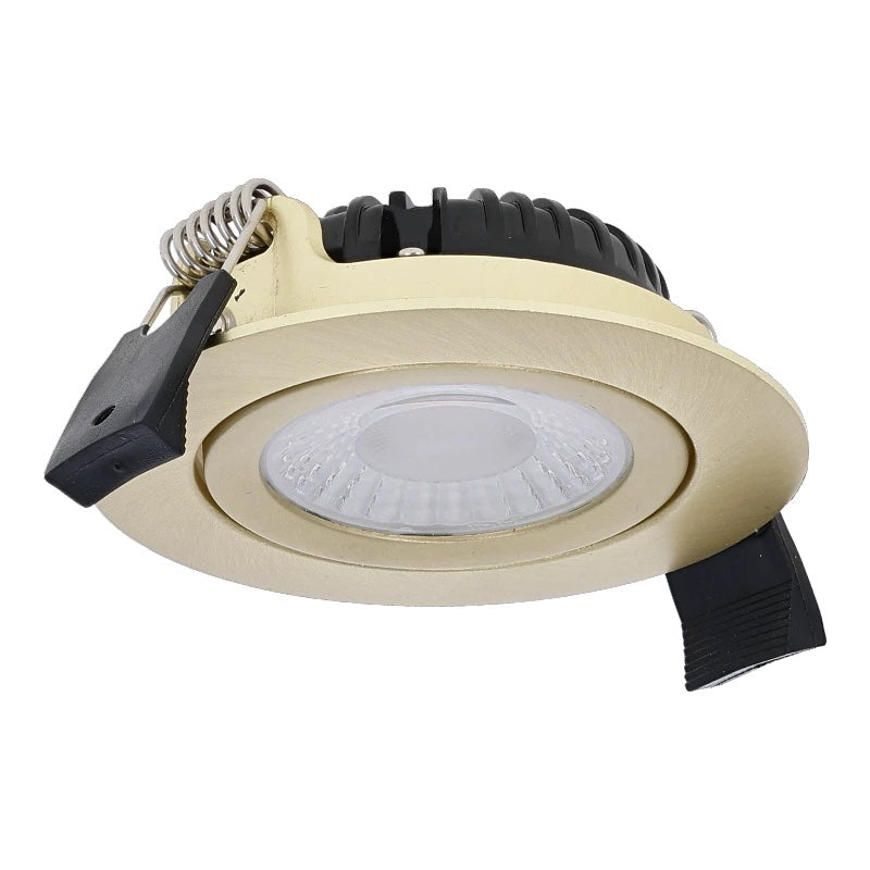 LED Inbouwspot | Dimbaar | IP65 | 5W/7W | CCT | Goud - Outledtl.nl